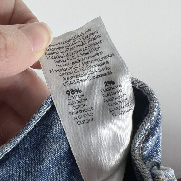 Mother Superior The Tom Cat Jeans In The Confession Wash Size 24 Distressed Boho - Picture 13 of 13